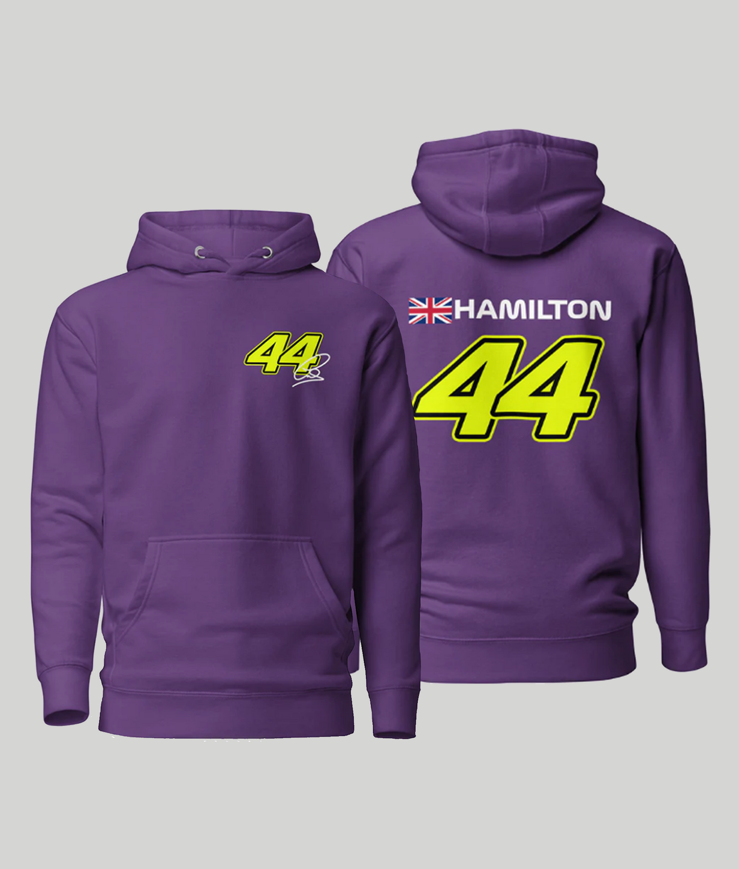 Lewis Hamilton 44 Hoodie Purple