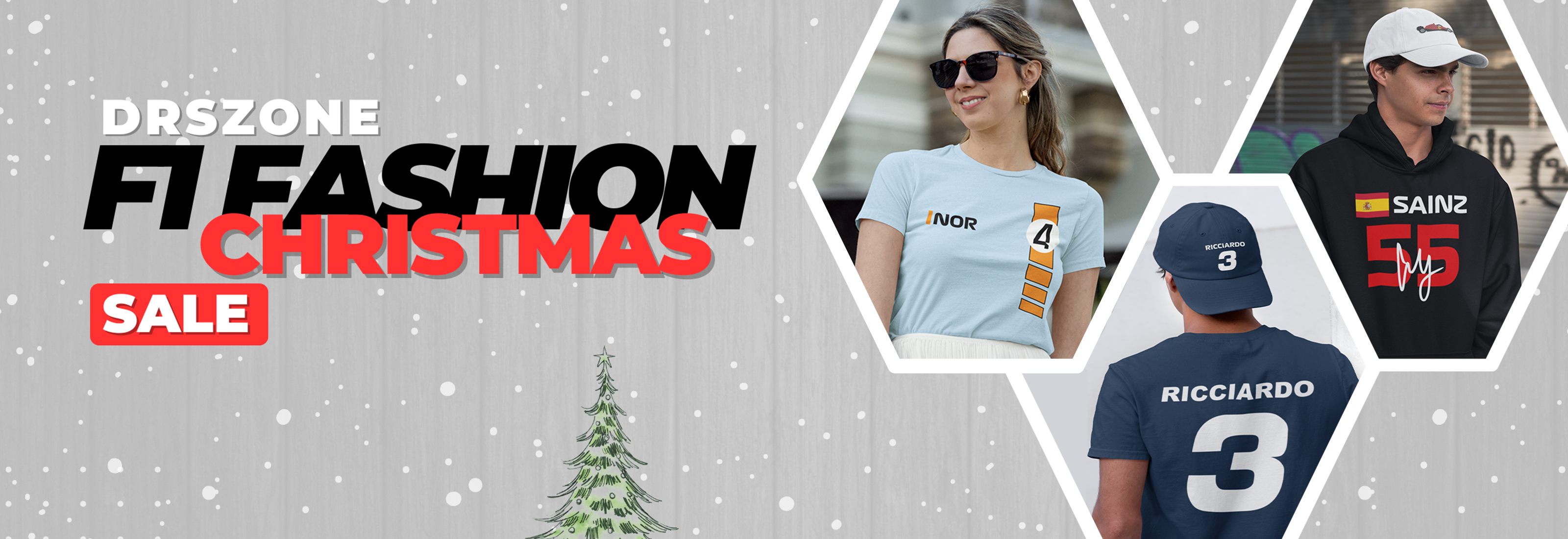 drszone f1 christmas sale mobile banner