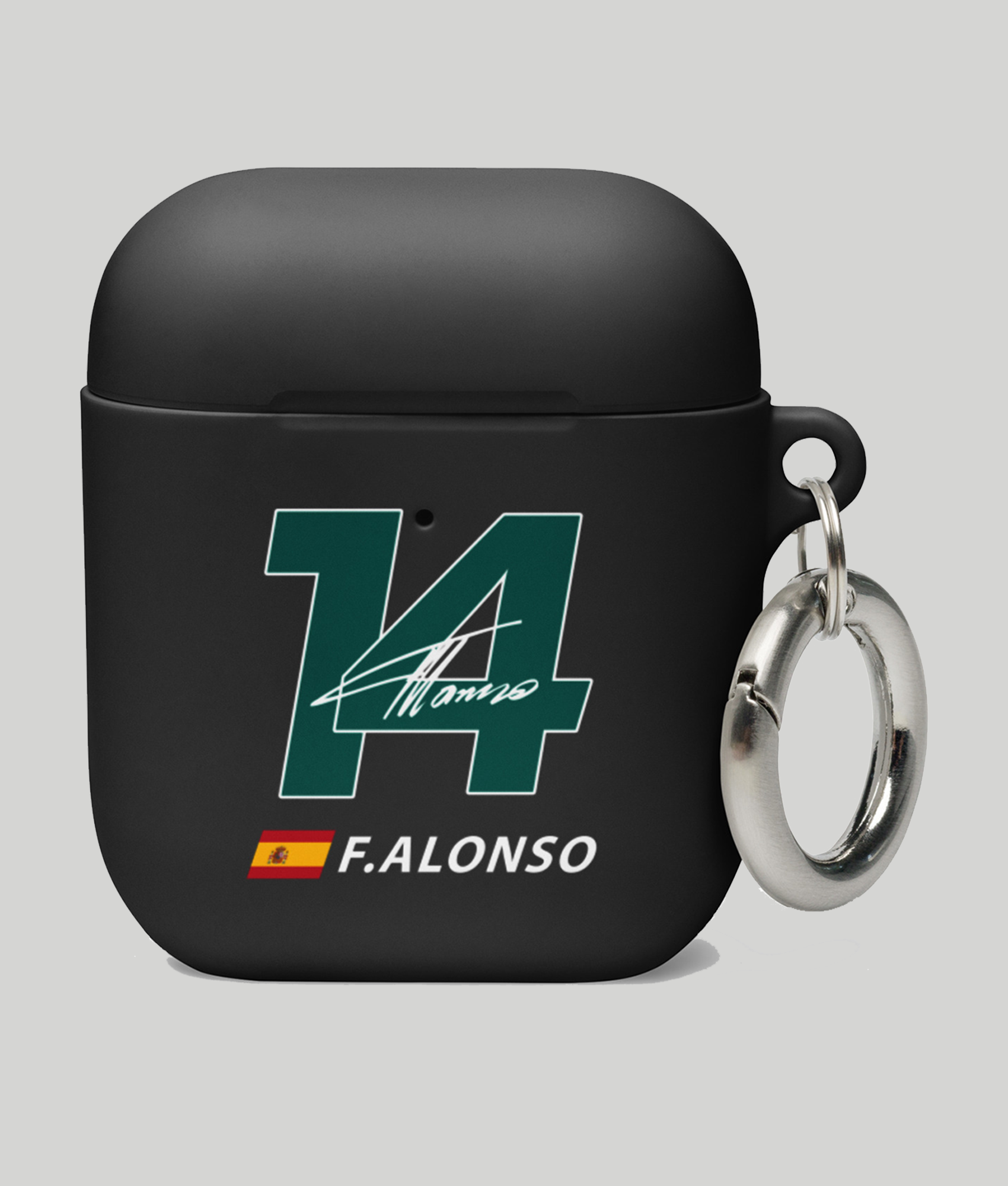 fernando alonso airpods case black