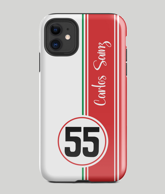 Carlos Sainz Ferrari Tough iPhone Case