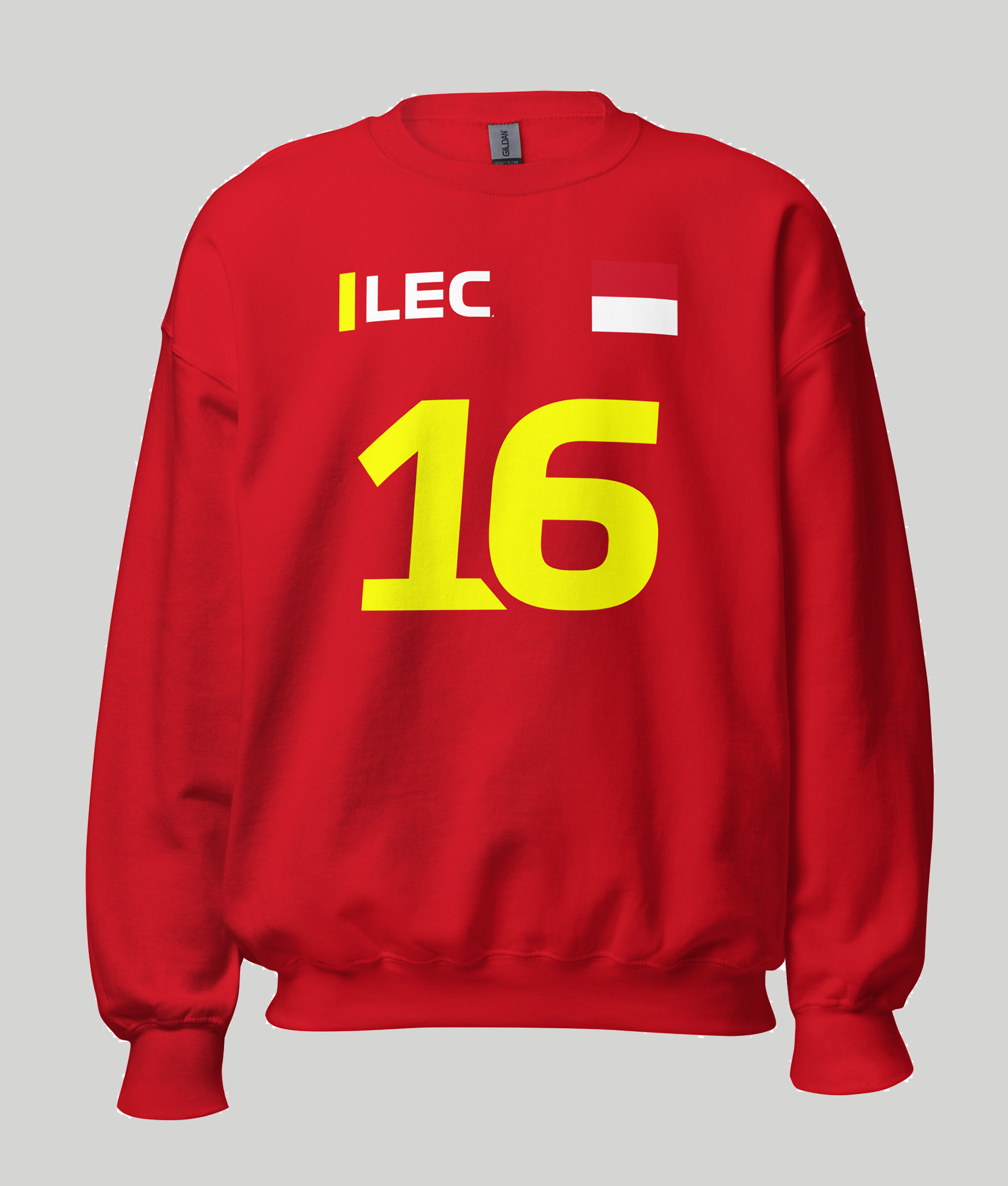 Charles Leclerc 16 Sweatshirt red