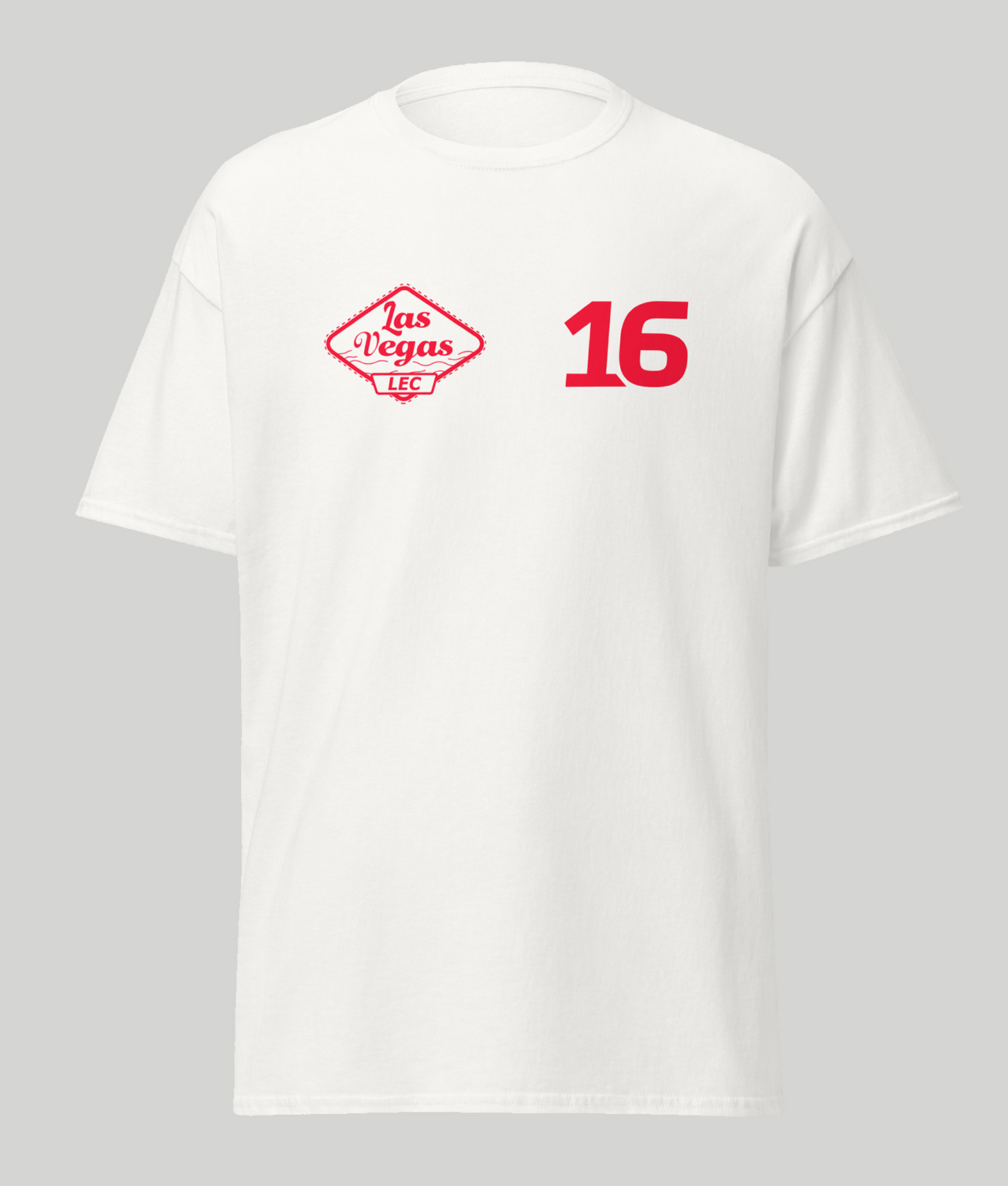 charles leclerc las vegas t-shirt