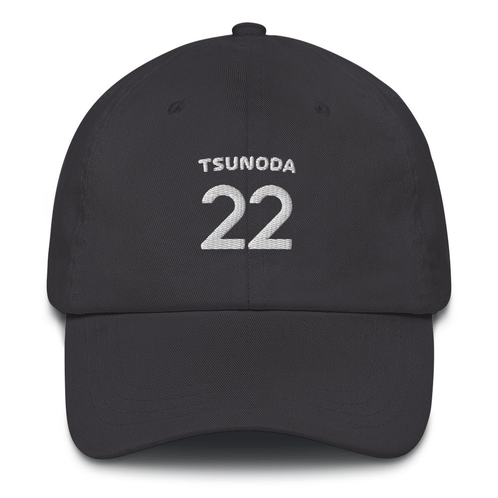 Yuki Tsunoda 22 Embroidered Hat Dark Grey