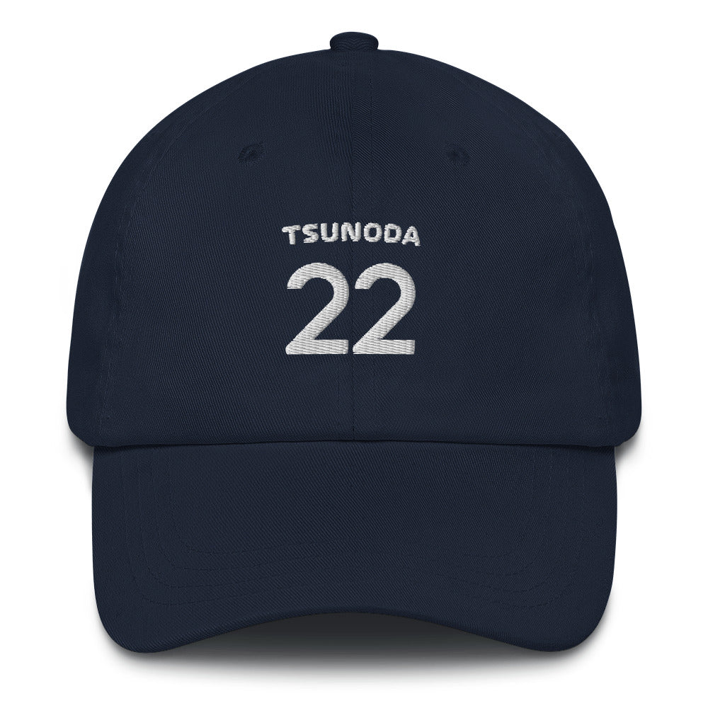 Yuki Tsunoda 22 Embroidered Hat Navy