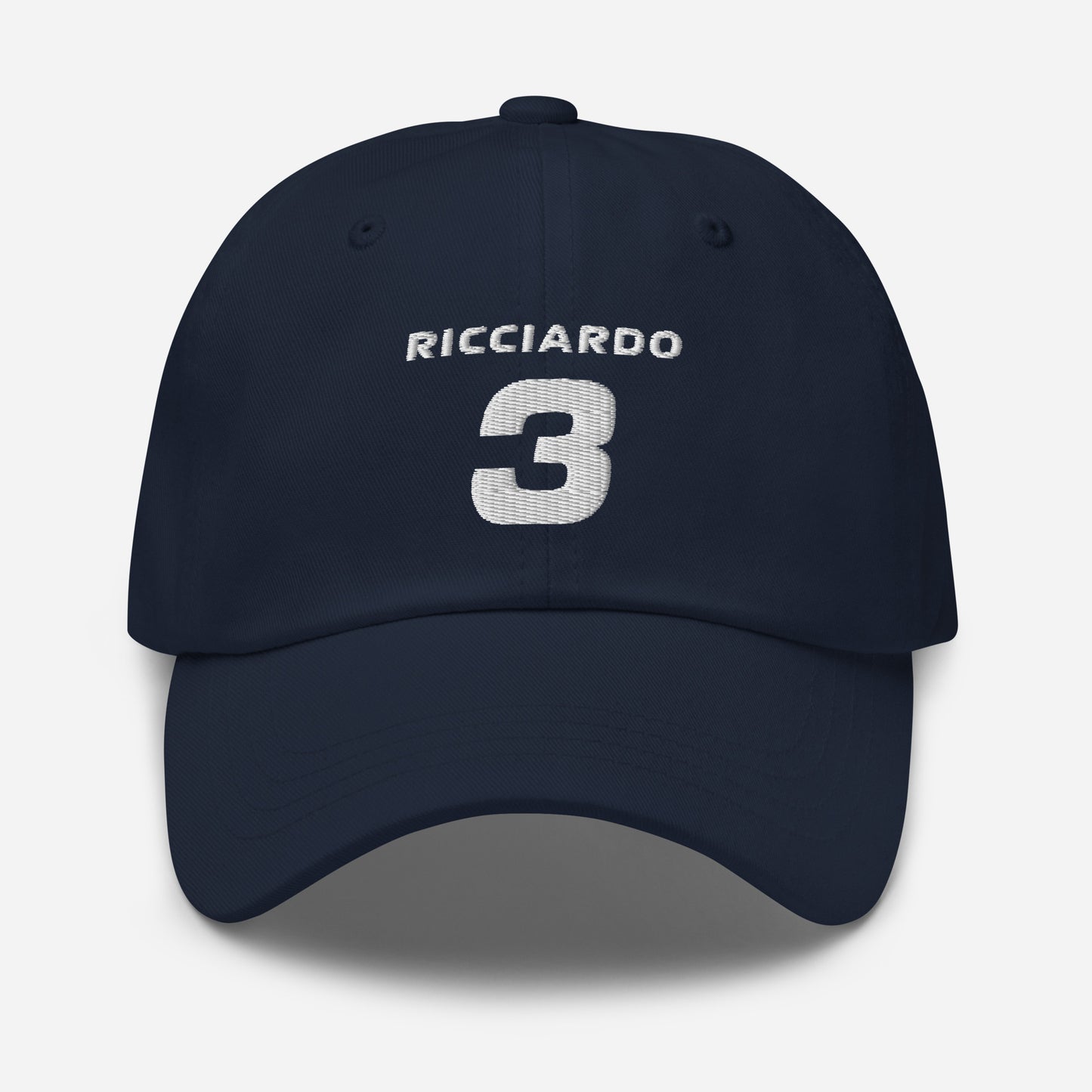 daniel ricciardo 3 navy blue hat