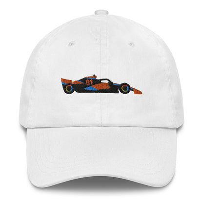 Oscar Piastri Embroidered McLaren White Hat