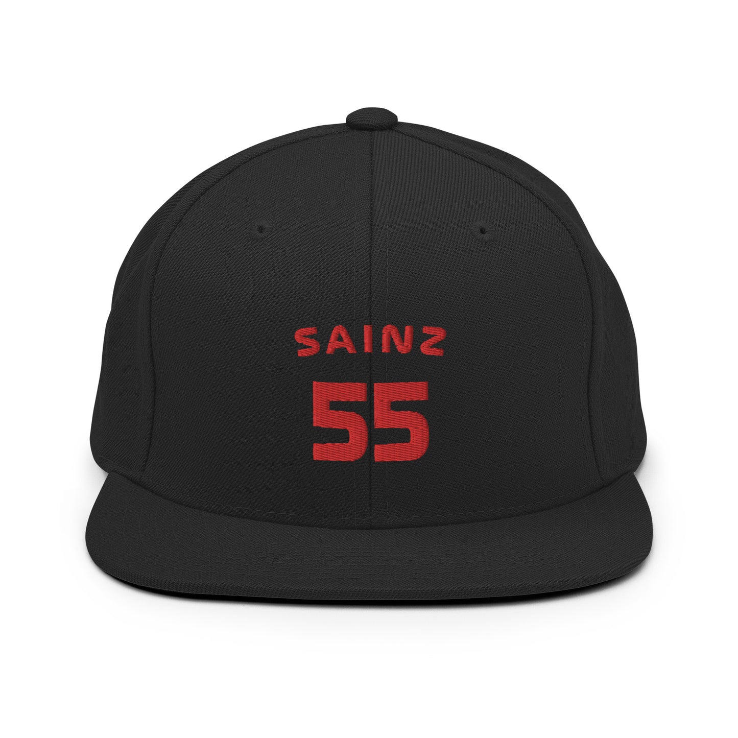 carlos sainz 55 snapback hat black