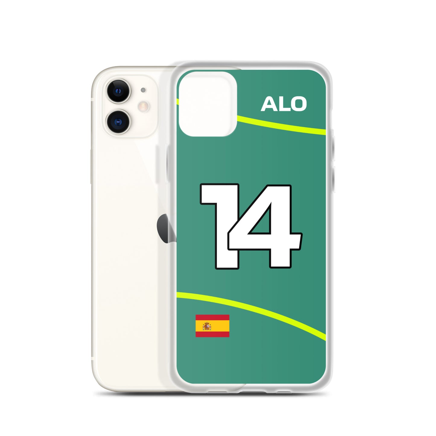 Fernando Alonso Aston Martin iPhone Case 11