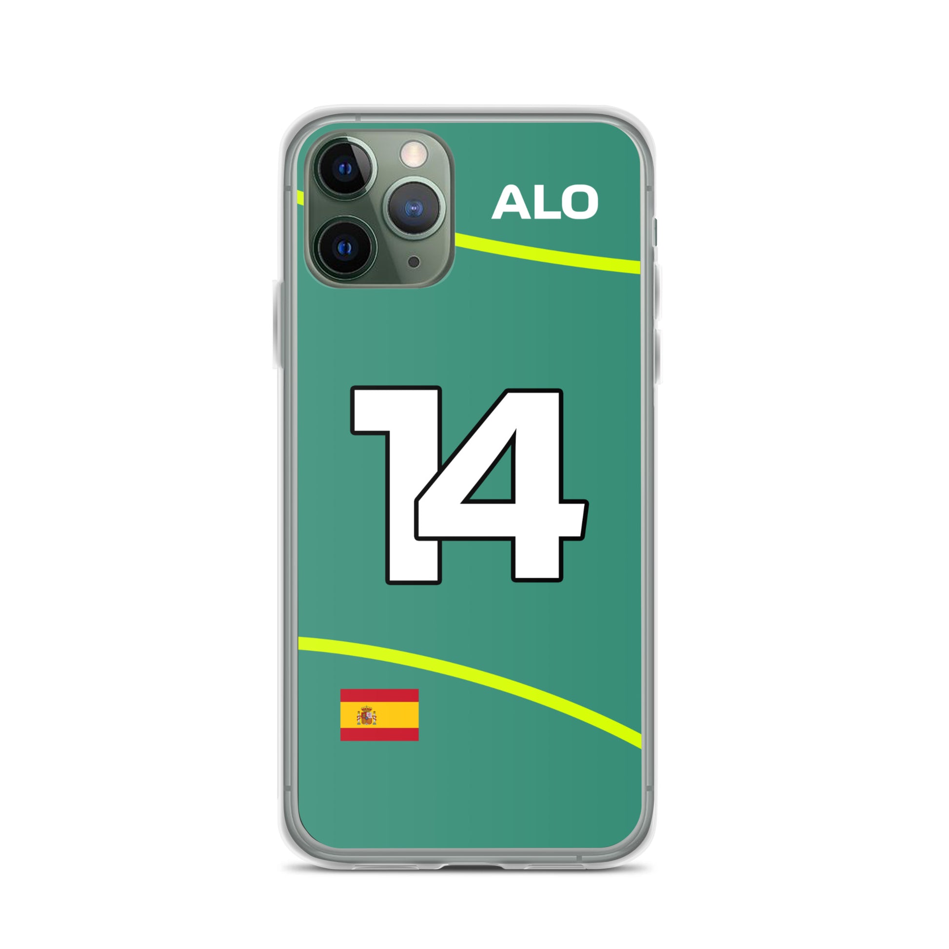 Fernando Alonso Aston Martin iPhone Case 11 pro