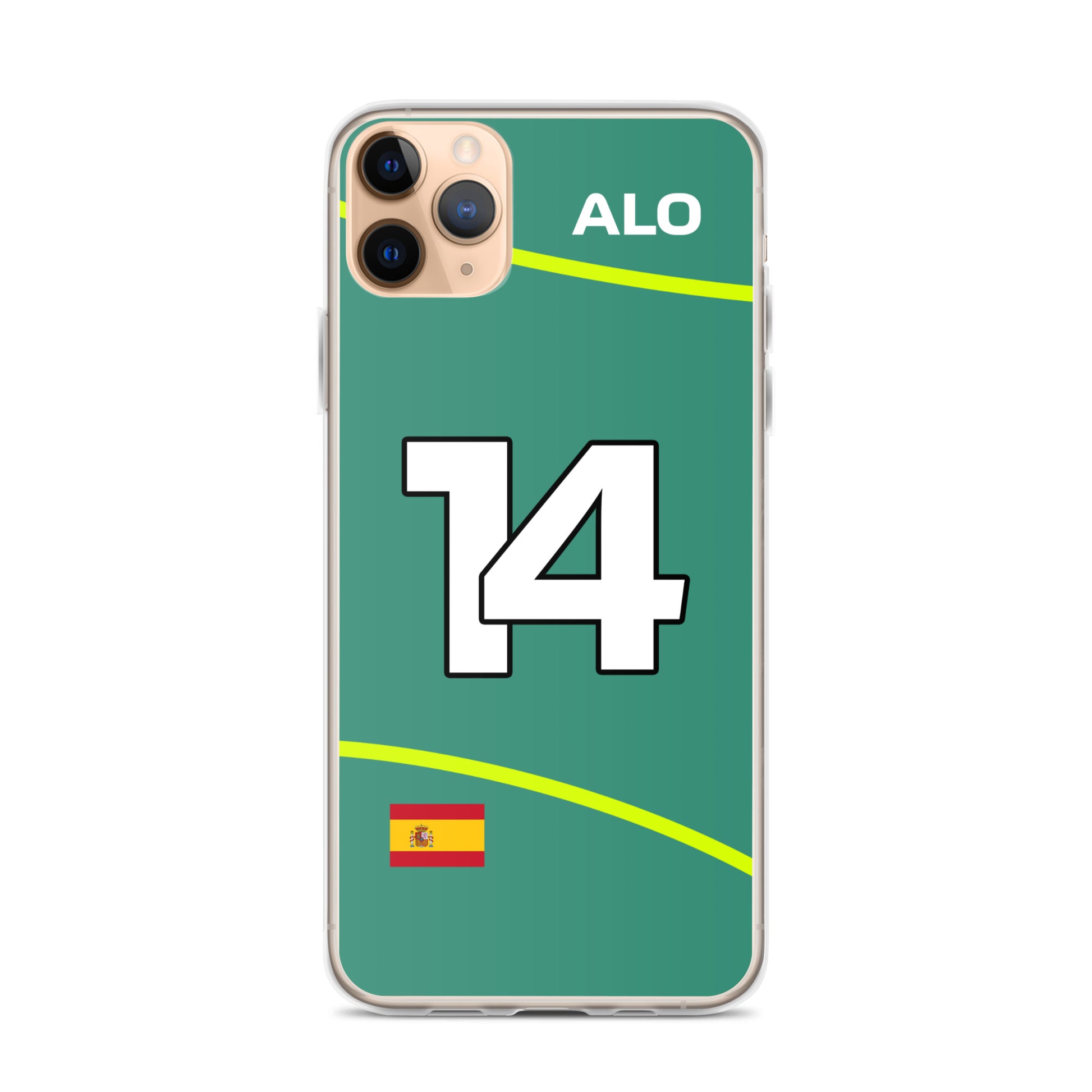 Fernando Alonso Aston Martin iPhone Case 11 pro max