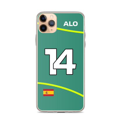 Fernando Alonso Aston Martin iPhone Case 11 pro max
