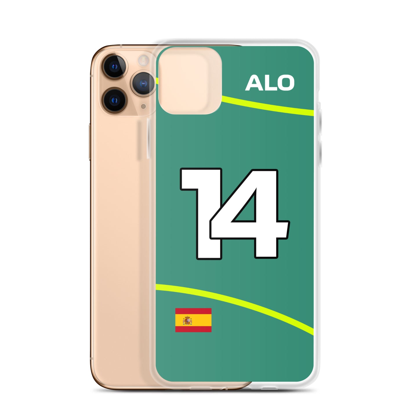 Fernando Alonso Aston Martin iPhone Case 11 pro max