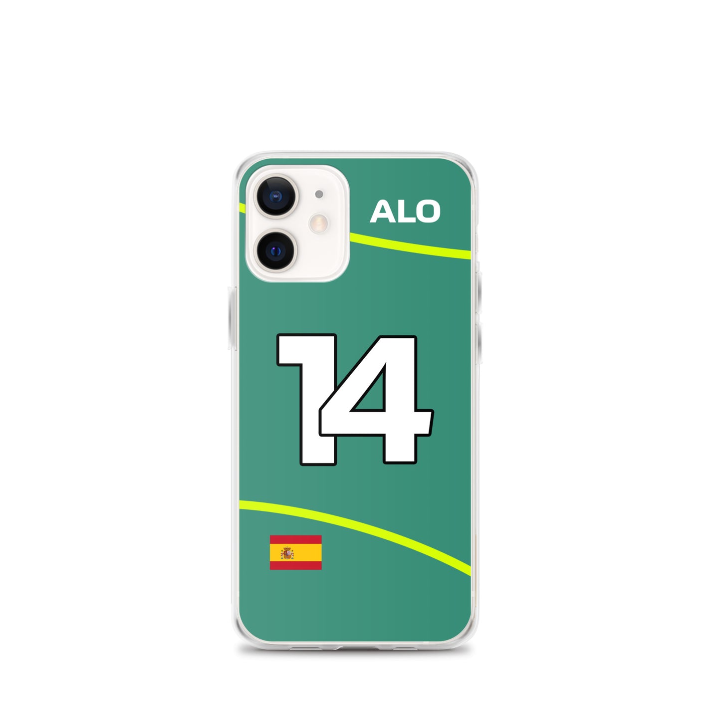 Fernando Alonso Aston Martin iPhone Case 12 mini