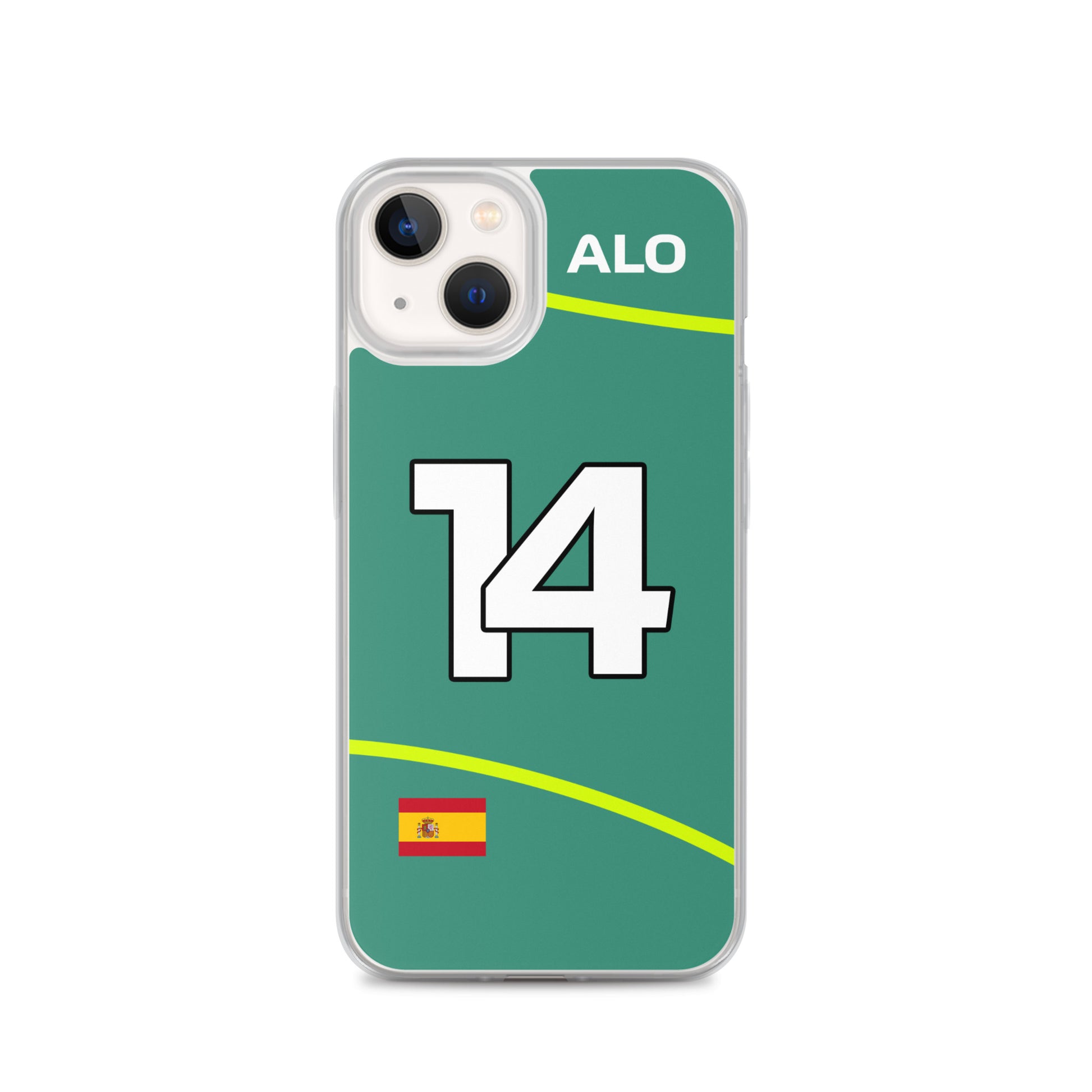 Fernando Alonso Aston Martin iPhone Case 13