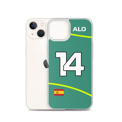 Fernando Alonso Aston Martin iPhone Case 13