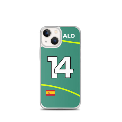 Fernando Alonso Aston Martin iPhone Case 13 mini