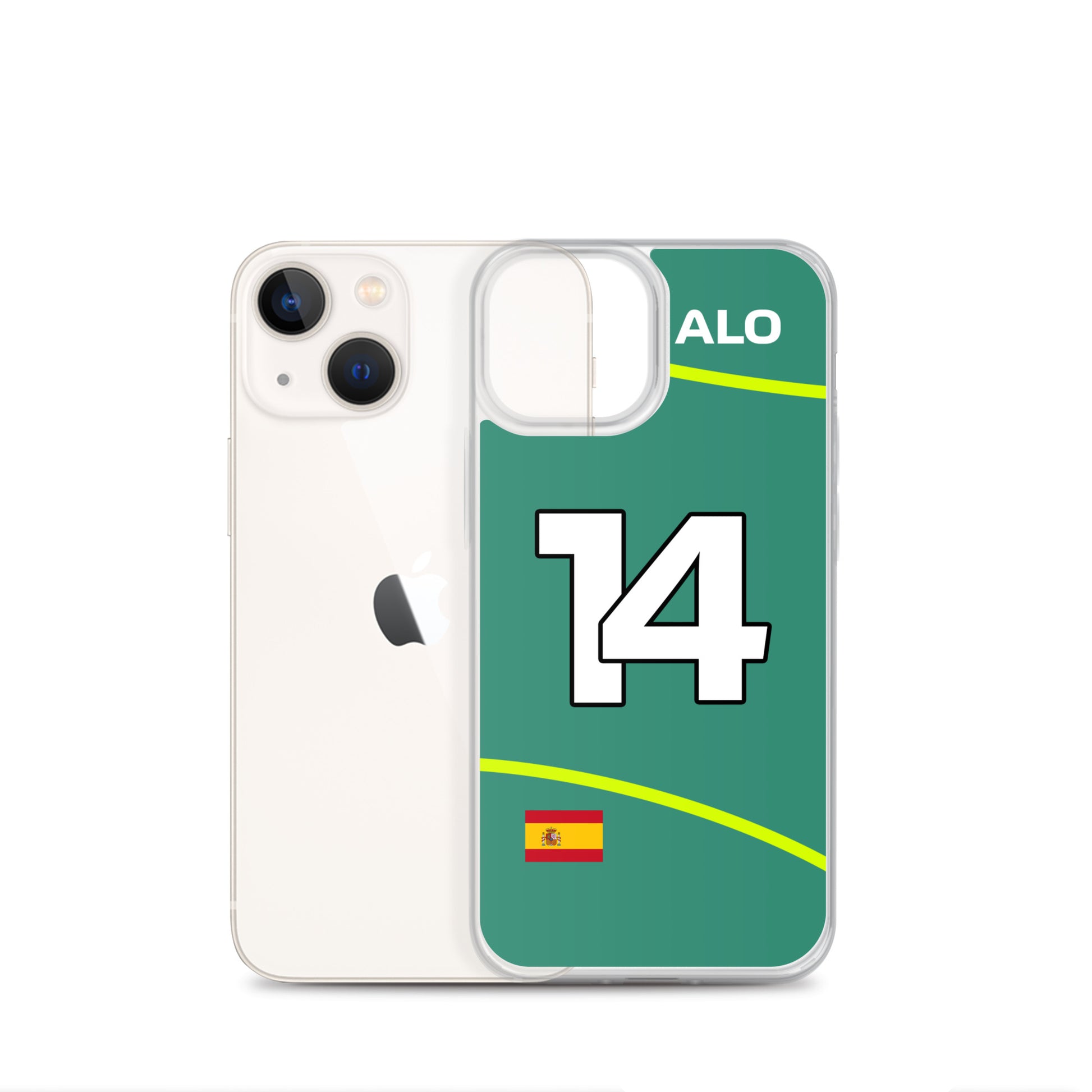 Fernando Alonso Aston Martin iPhone Case 13 mini