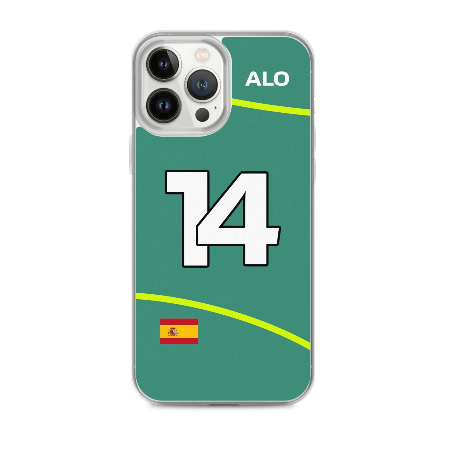 Fernando Alonso Aston Martin iPhone Case 13 pro max