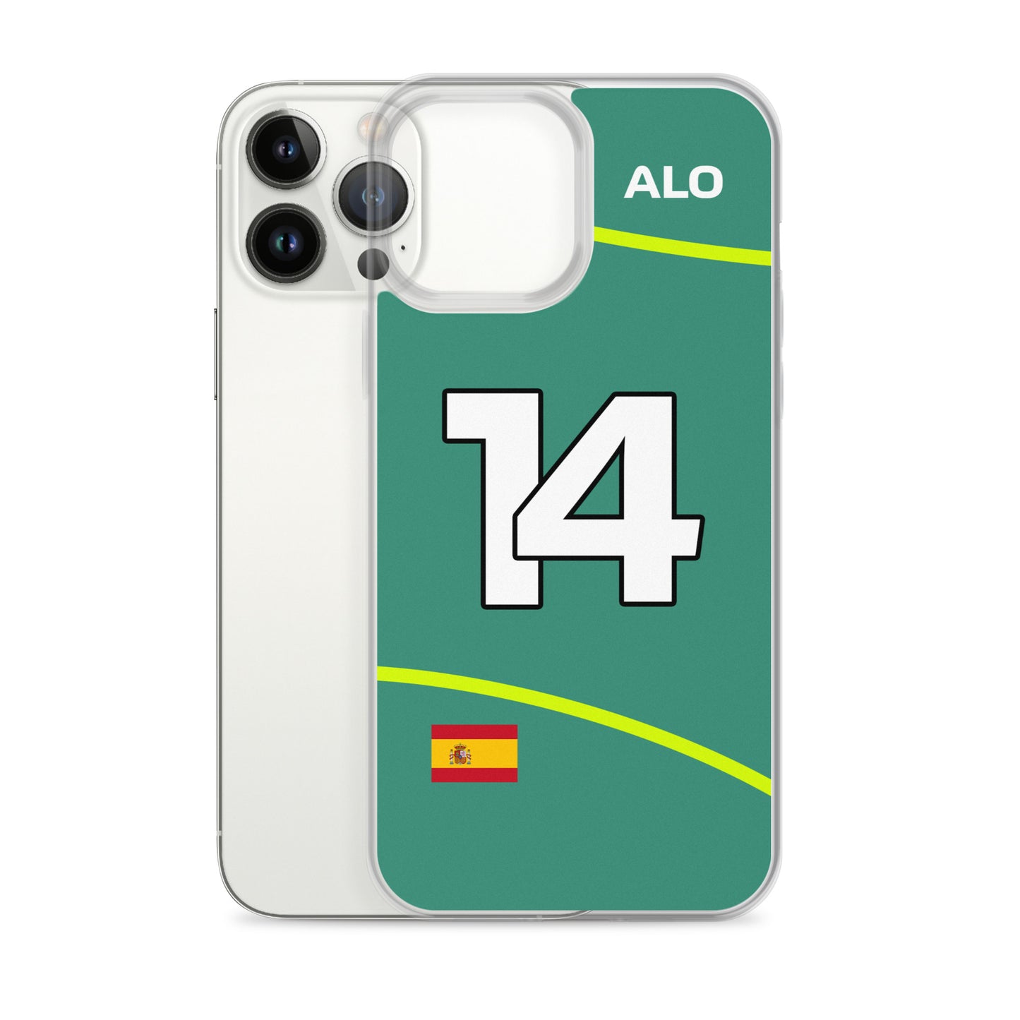 Fernando Alonso Aston Martin iPhone Case pro max 