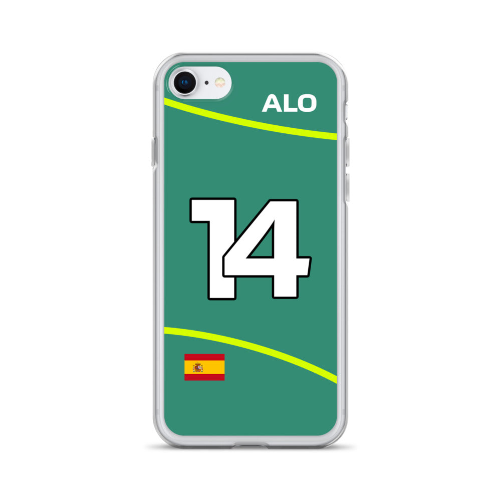 Fernando Alonso Aston Martin iPhone Case se