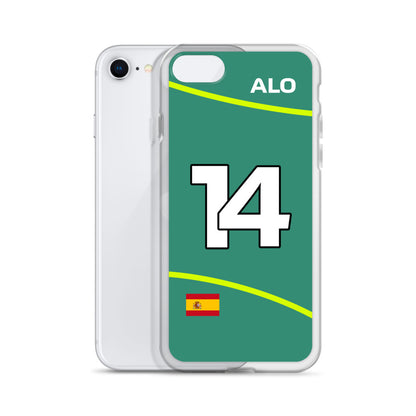 Fernando Alonso Aston Martin iPhone Case se