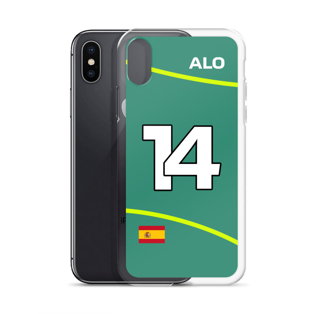 Fernando Alonso Aston Martin iPhone Case x-xs