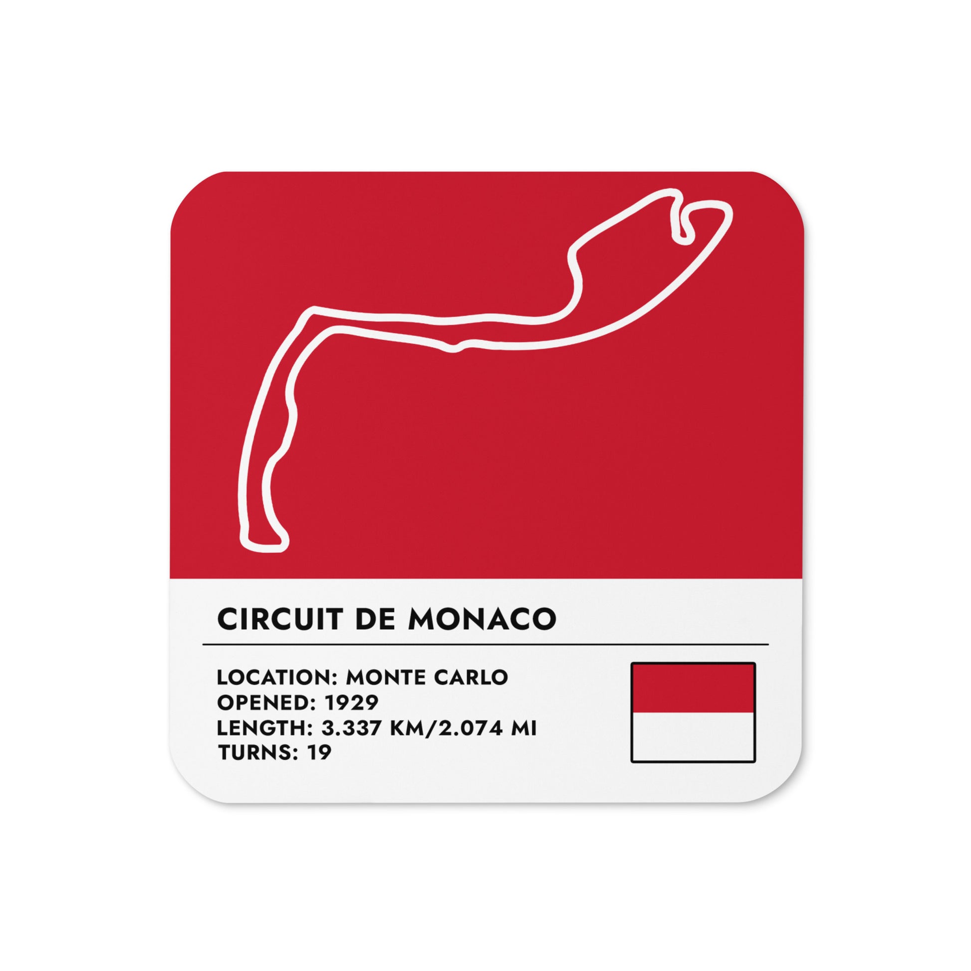 Monaco Grand Prix Coaster