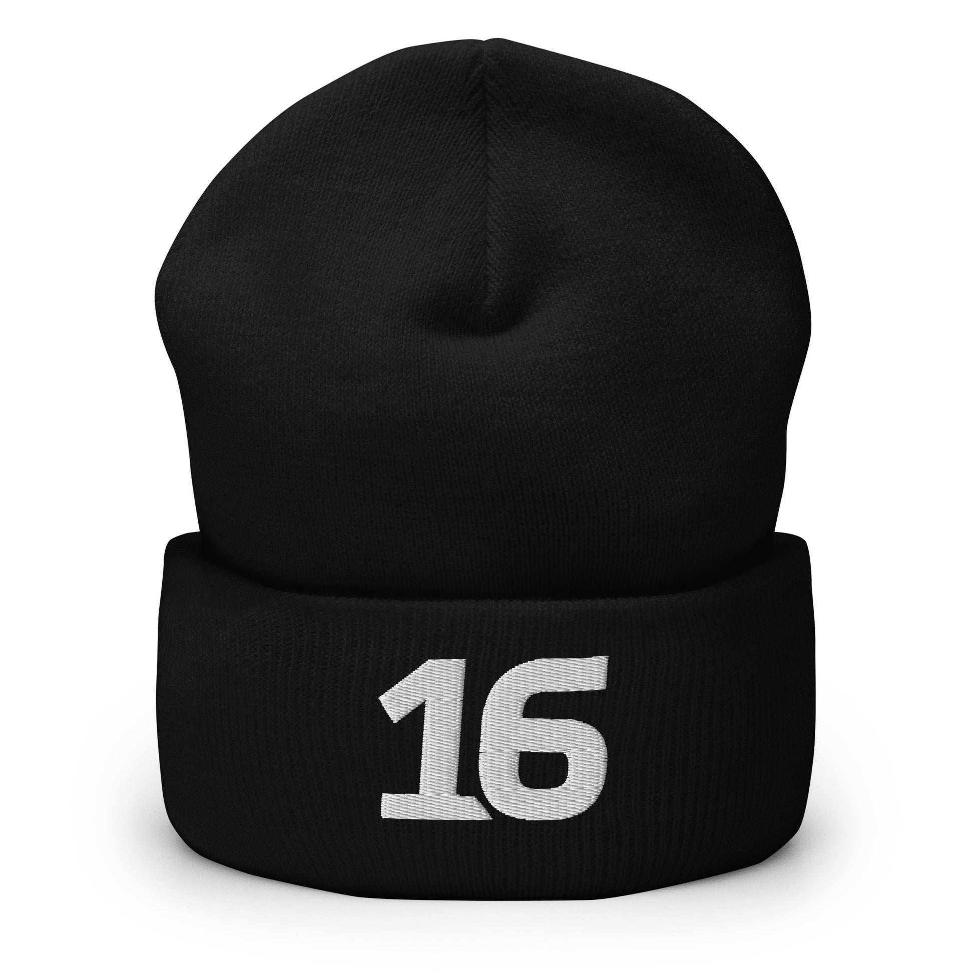 Charles Leclerc 16 Beanie Black