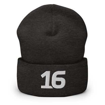 Charles Leclerc 16 Beanie Dark Grey