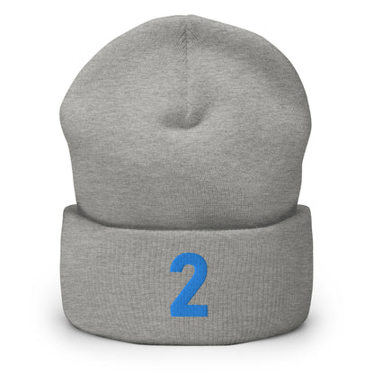 Logan Sargeant 2 Beanie Heather Grey