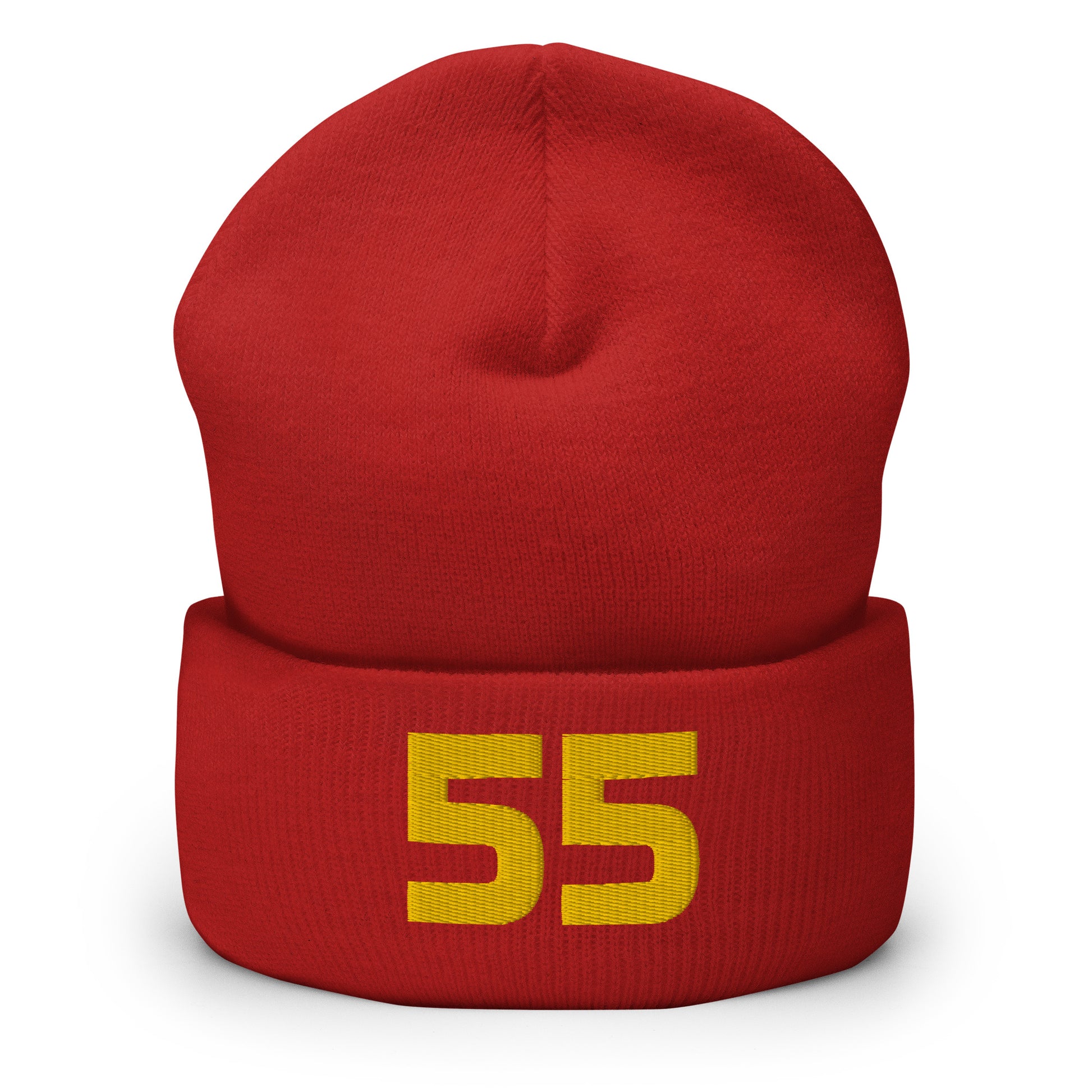 Carlos Sainz 55 Beanie Red