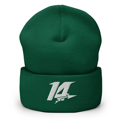 Fernando Alonso 14 Beanie Green