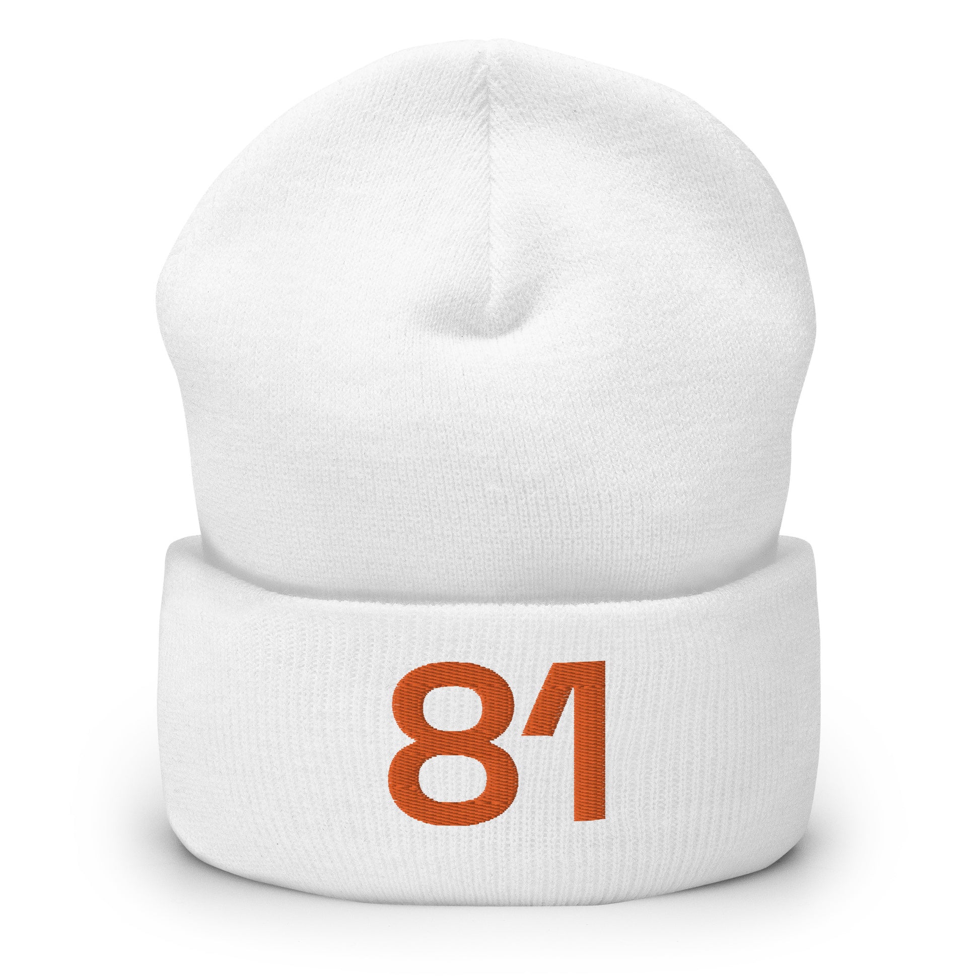 Oscar Piastri 81 Beanie White