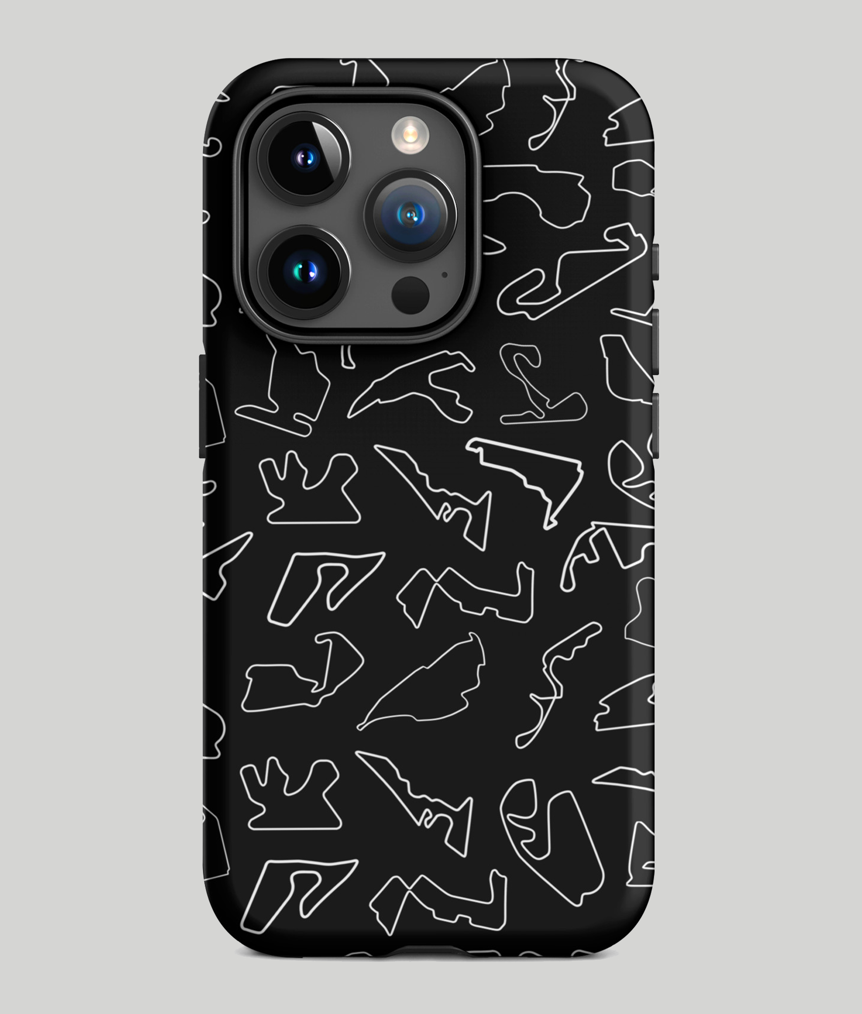 F1 2024 Circuits iPhone Case