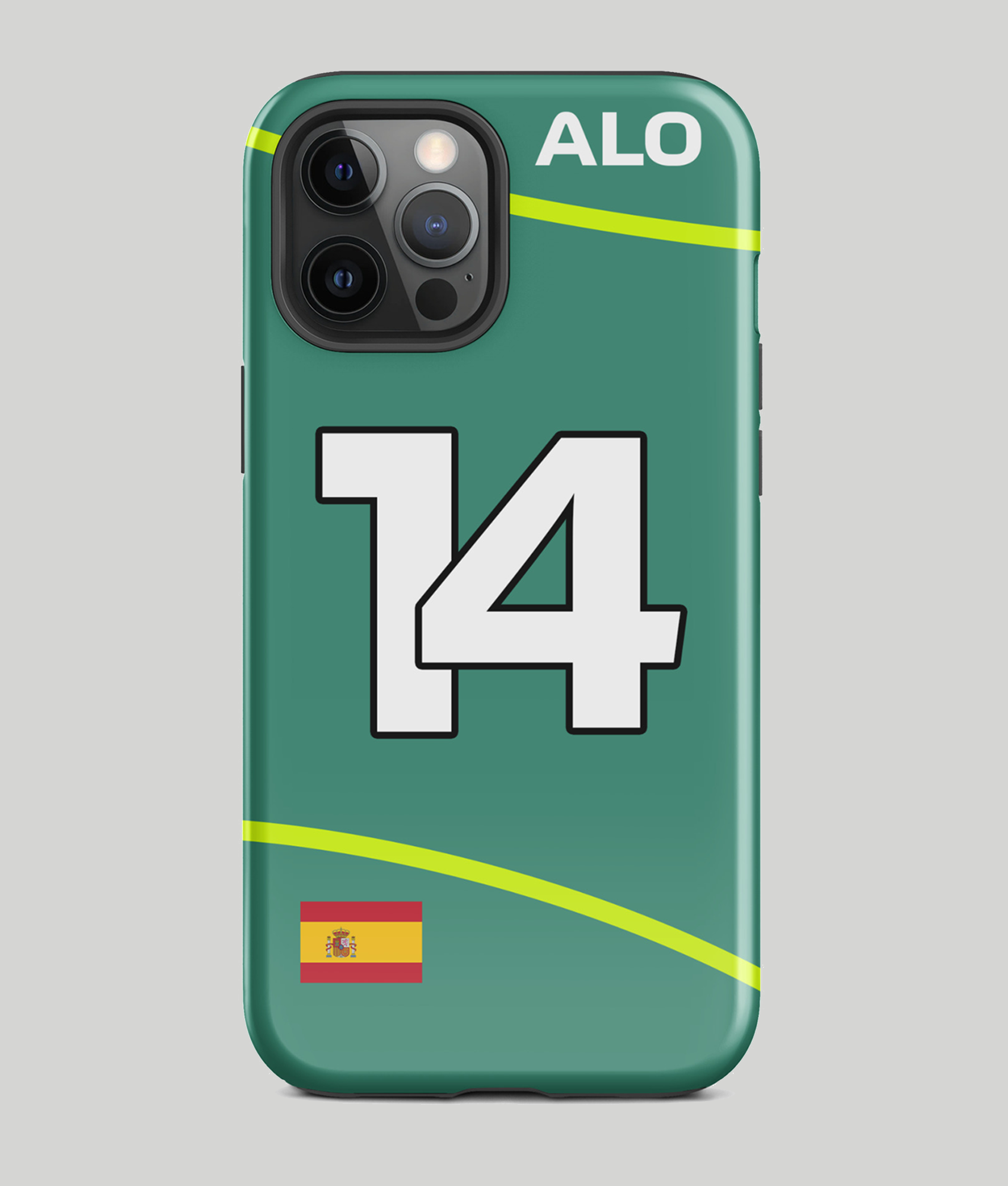 Fernando Alonso Aston Martin Tough iPhone Case