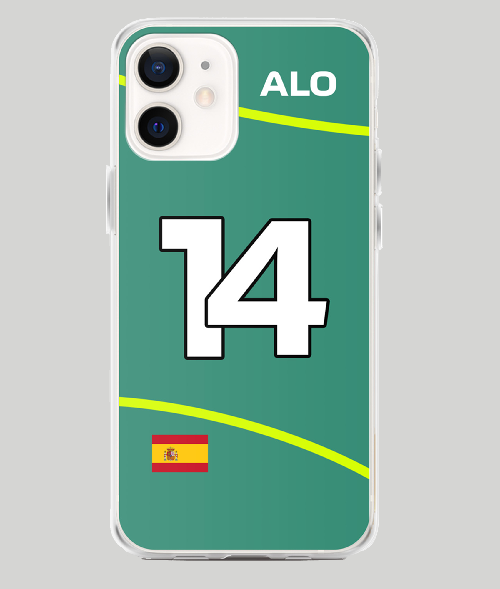 Fernando Alonso Aston Martin iPhone Case