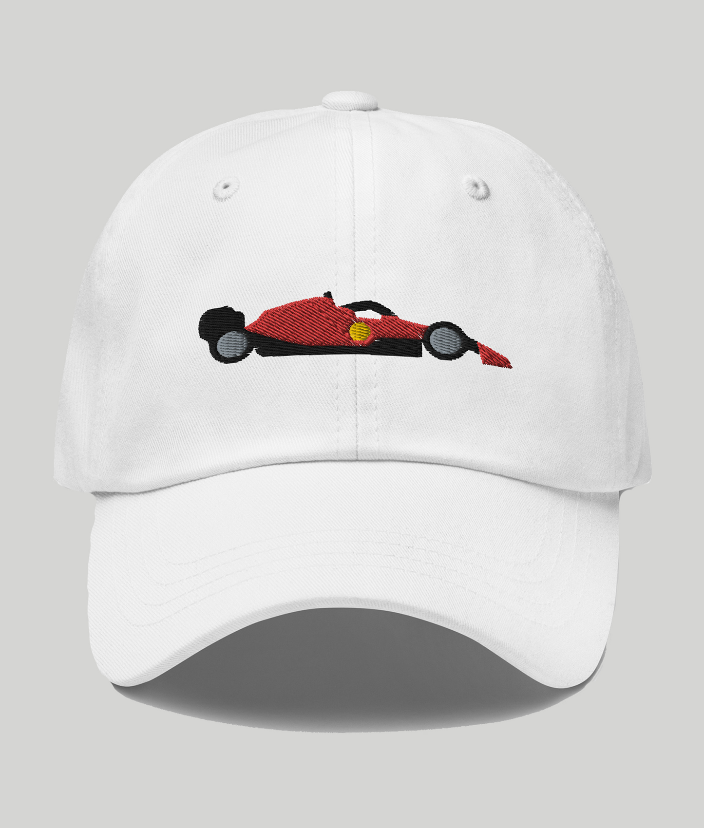 Embroidered Ferrari F1 Cap White