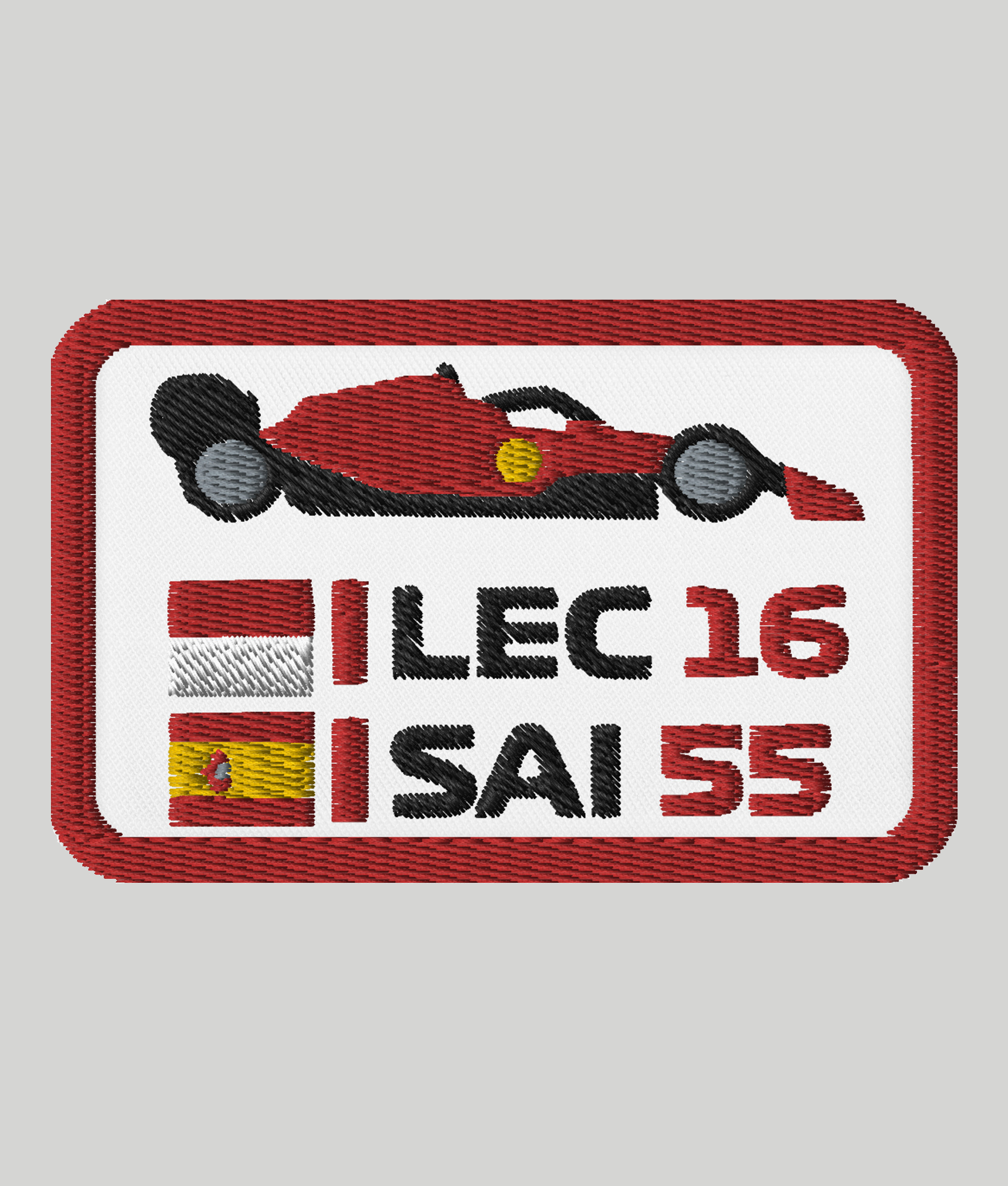 Embroidered Ferrari F1 Patch