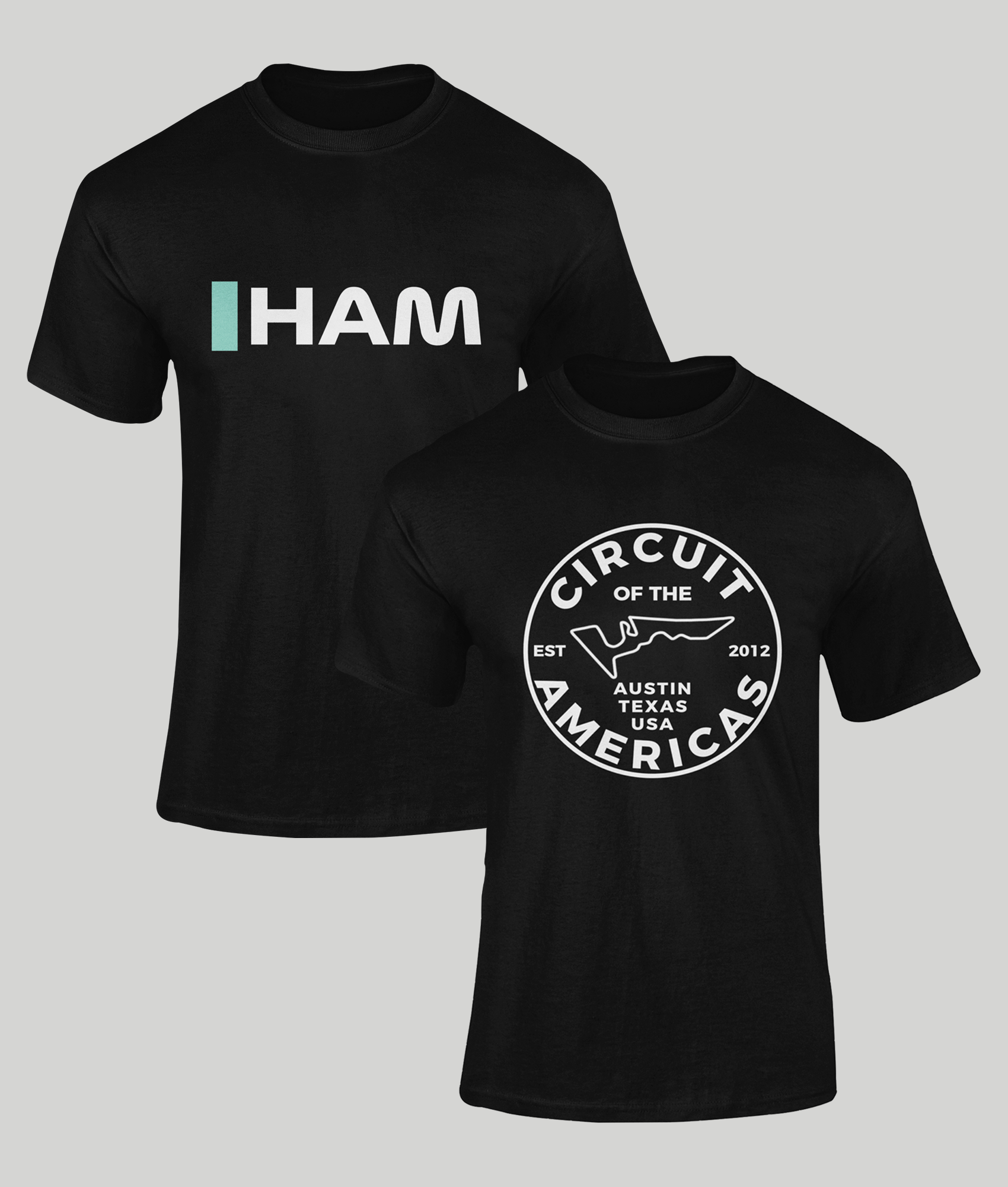 Lewis Hamilton Circuit of the americas t-shirt black