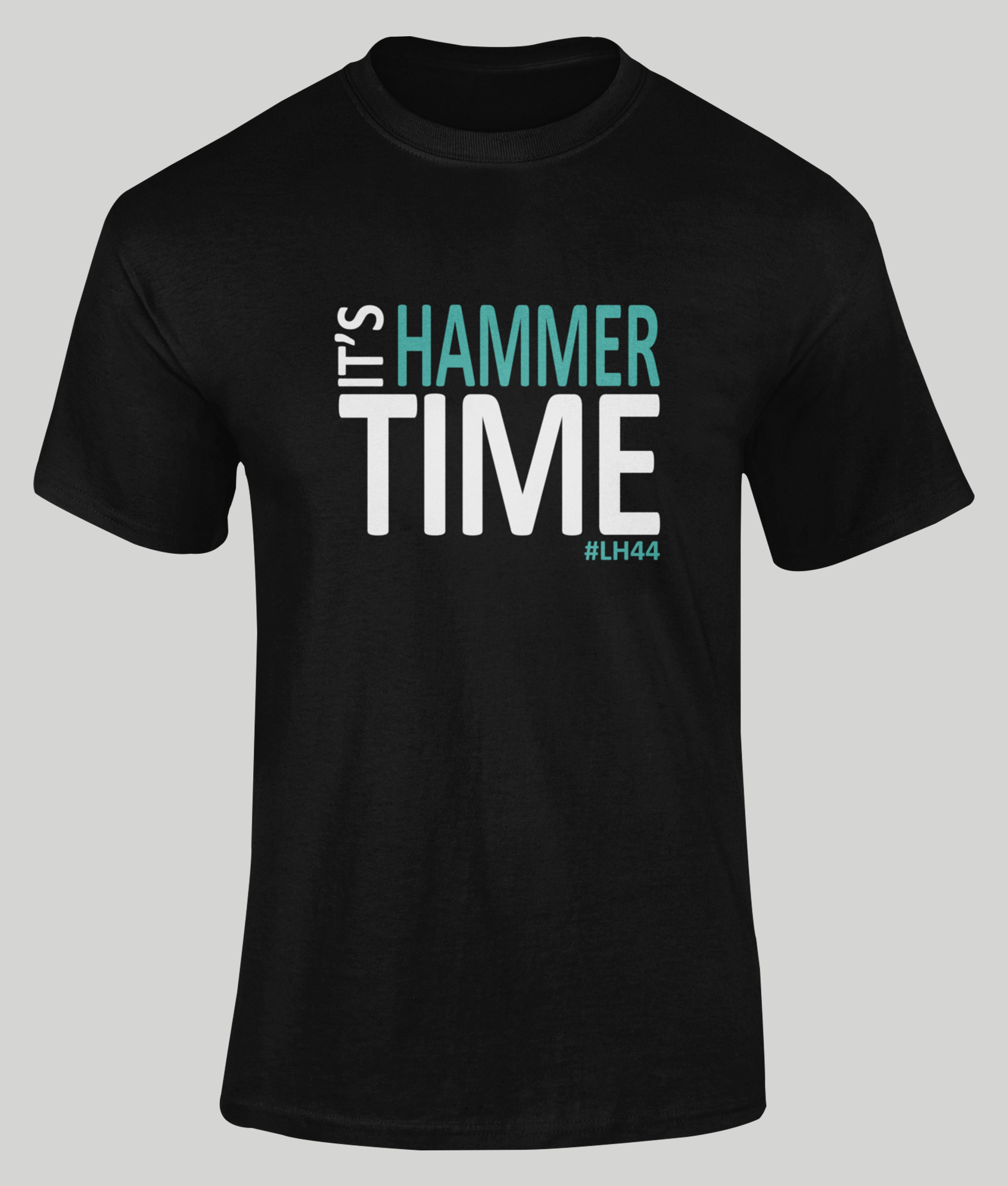 Lewis Hamilton It's Hammer Time black t -shirt