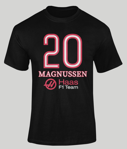 Kevin Magnussen 20 Haas F1 Unisex T-Shirt
