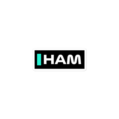 Lewis Hamilton Ham Sticker 3x3