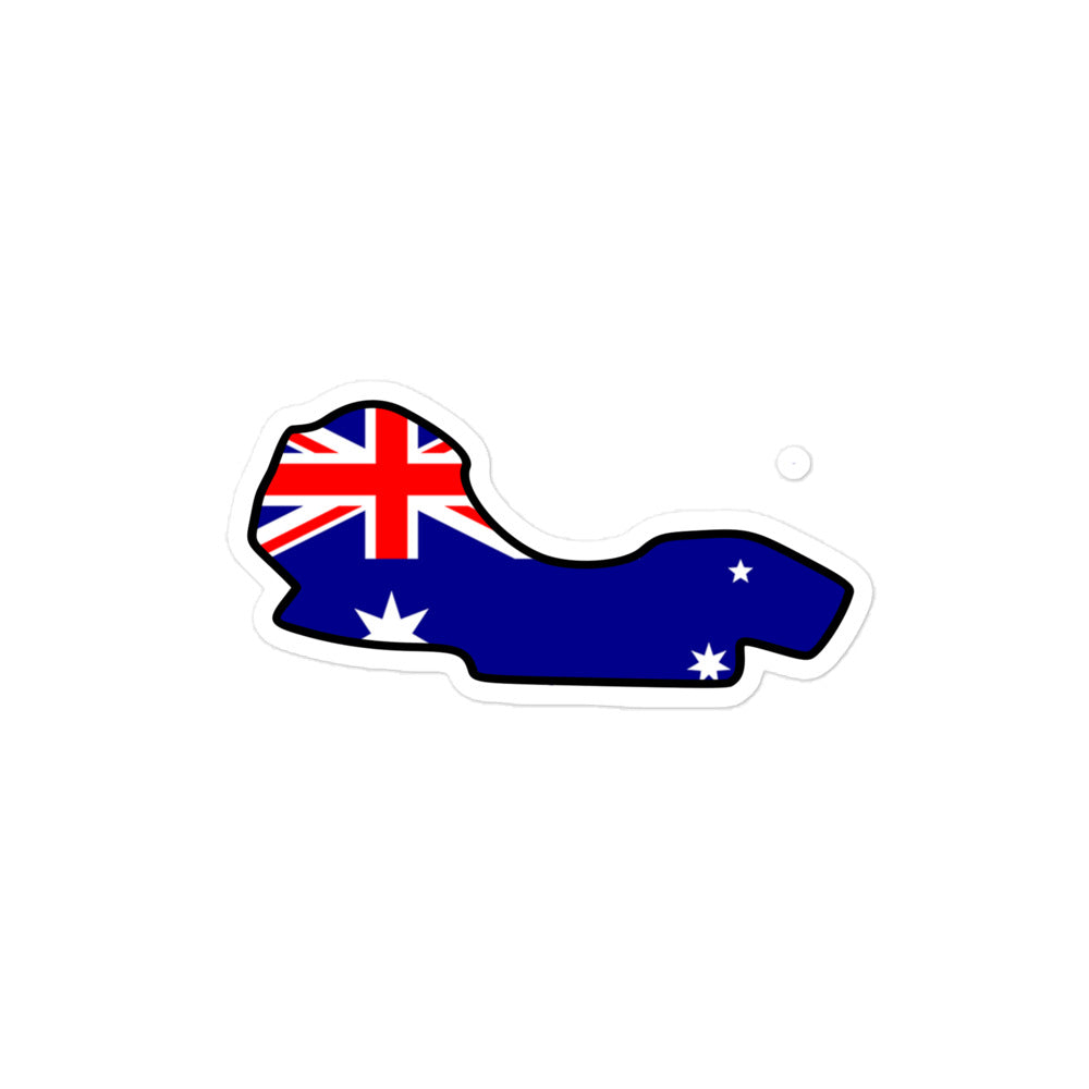Australian Grand Prix Sticker 4x4