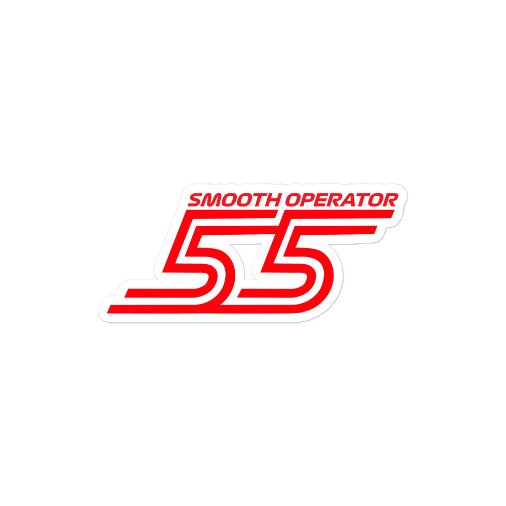 Carlos Sainz Smooth Operator Sticker 4x4