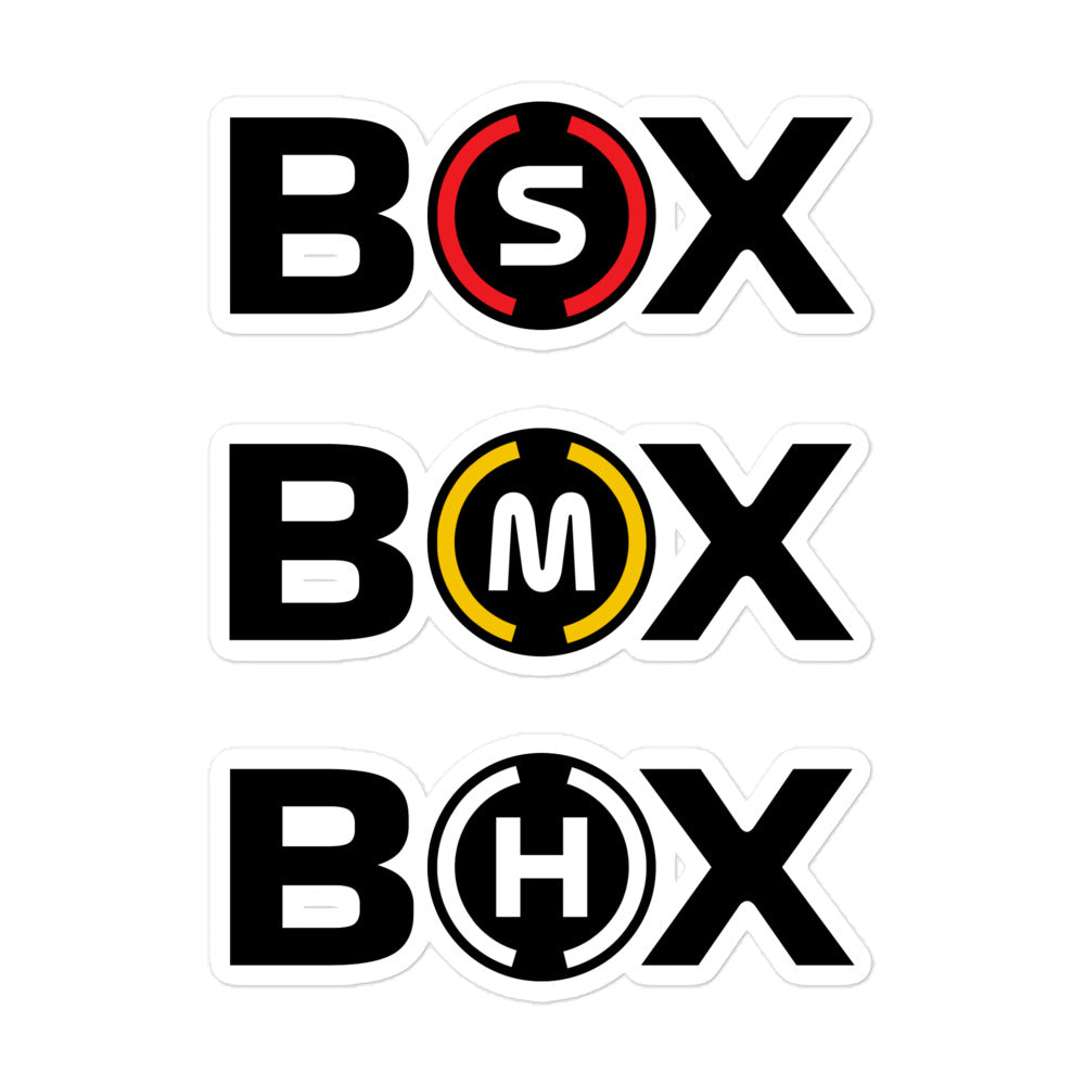 Box Box Box Sticker