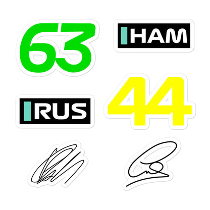 Mercedes F1 Sticker Pack