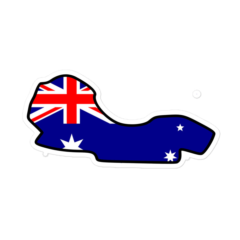 Australian Grand Prix Sticker 5x5