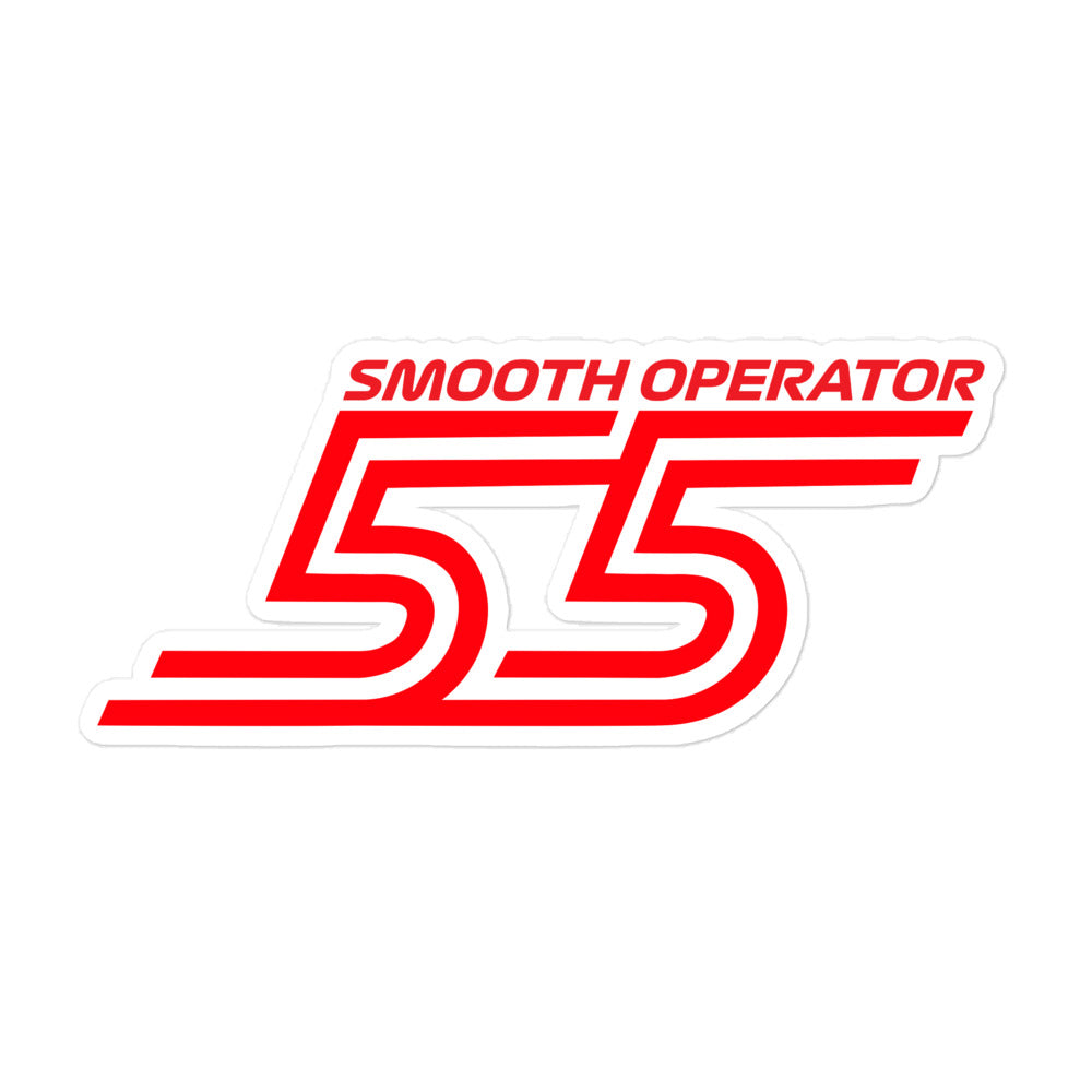 Carlos Sainz Smooth Operator Sticker 5x5