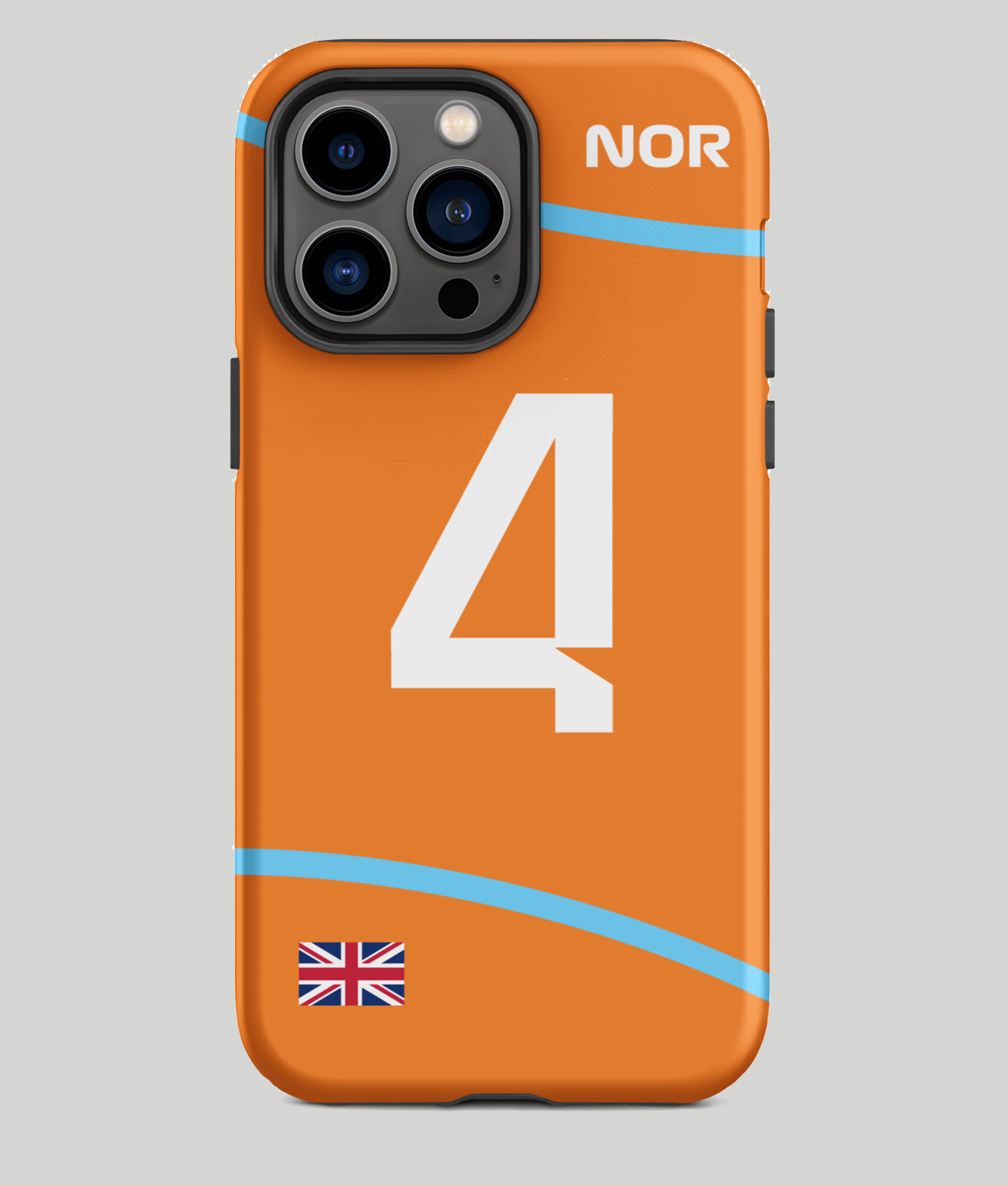 Lando Norris Though iPhone Case