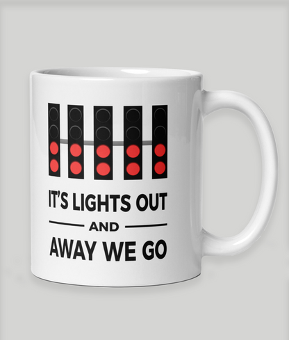 lights out and away we go f1 mug